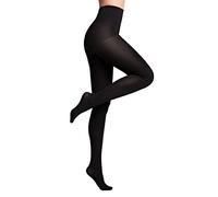 Conte elegant Mallas de Mujer VELOR ACTIVE 100 DEN con Forma de Vientre Adelgazante Cadera Mate Caliente para Otoño e Invierno Color Negro Tamaño 6