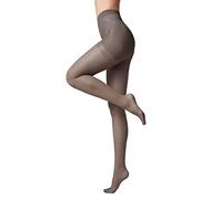 Conte elegant Medias moldeadoras de mujer con efecto push-up - Medias moldeadoras de mujer lisas X-PRESS 40 color Grafito tamaño 3