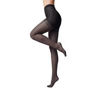 Conte elegant Medias moldeadoras de mujer con efecto push-up - Medias moldeadoras de mujer lisas X-PRESS 40 color Negro Talla 4