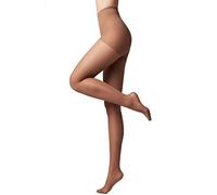 Conte elegant Pantis de Mujer para pieles sensibles con vitamina E - Efecto moldeador Pantys de Mujer lisos - Smooth ACTIVE SOFT 40 Lycra 40 Color Moca talla 6