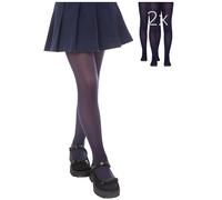 Conte elegant Princesa Medias Elegantes para niños, Azul Marino, 140 cm-146 cm (Pack de 2)
