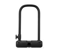 CONTEC Candado de arco PowerLoc con cable con trabilla adicional negro