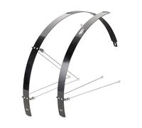 CONTEC Juego de guardabarros Flat Fender RD+RT gris