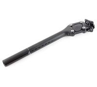 CONTEC Tija de sillín SP-060 Slim Paralelogramo, Ø 27,2 mm, 350 mm de Largo, Aluminio, Confort para MTB & City Bike, suspensión para Alivio de Espalda, Color Negro