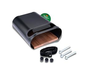 Contec Wandpraesenter Bikeart Tube Schwarz/Walnuss, 03409440