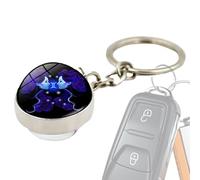 Contellation Key Cadenas, llaveros Horoscope, Accesorio para mochila constelación de, Glowing in the Dark Decorative Candant Auto Ornament for Key Backpack Decor, Gemelos, riferimento alla