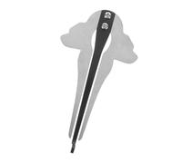 Contemporáneo tambor de boca curvada en forma de arpa de metal resistente con un instrumento de resonancia oral óptimo, boca de aluminio hecha a mano