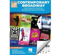 Contemporary Broadway - Super Easy Songbook: Simple Arrangements of 39 Broadway Hits for Piano with Lyrics