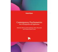 Contemporary Psychometrics - New Developments and Applications