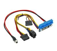 Contencinty Módulo de alimentación de estado sólido de plástico adecuado para placa de alimentación de enchufe directo DC-ATX de 120 W y 12 V