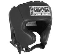 Contender Fight Sports Casco de Boxeo de competición con mejillas, Unisex, Negro, M