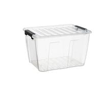 Contenedor 15L Plast Team Home Box Apilable Tapa Liviano 22410800