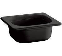 APS 84311GN 1/6Depósito-Eco Line de, 17,6x 16,2cm, profundidad: 100mm, melamina, Negro, 1L)