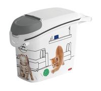 Contenedor Arena Gatos 6kg Curver Universales Práctico Sellado Medidor 254863