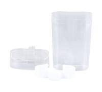 Contenedor automático de Agua y alimentador de Agua | Bebedor Transparente de 300 ml para Loros/Canarios | Diseño de plástico Grueso y Fugas (L(330 X 184mm / 12.99 X 7.24in))