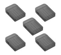 Contenedor compacto de disco duro ABS con capacidad para discos duros de 6.3 cm, con cojines reforzados resistentes a los golpes
