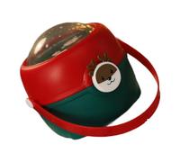 Contenedor compacto de frutas de Nochebuena Caja de almacenamiento eficiente de PP para decoraciones de fiestas y artículos pequeños Contenedor portátil para festivales de PP Festival portátil F