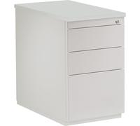 Contenedor con cajones mauser, H x P 720 x 800 mm, 2 cajones para material, 1 archivador colgante