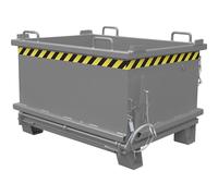 Contenedor con trampilla SB eurokraft pro, capacidad 0,5 m³, carga máx. 1000 kg