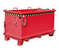 Contenedor con trampilla SB eurokraft pro, capacidad 1,5 m³, carga máx. 2000 kg