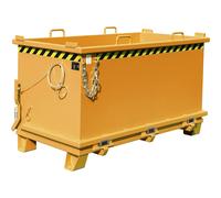 Contenedor con trampilla SB eurokraft pro, capacidad 1,5 m³, carga máx. 2000 kg
