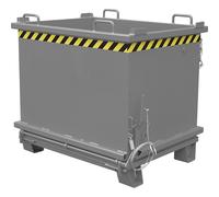 Contenedor con trampilla SB eurokraft pro, capacidad 1,5 m³, carga máx. 2000 kg