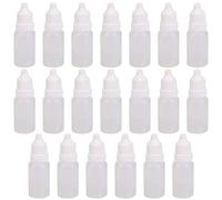 Contenedor Cuentagotas, 20ml Frascos de Plástico Blando, 20 PCS Botella Portátil