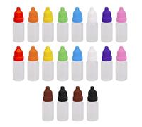 Contenedor Cuentagotas Portátil - 20 Pcs Botella De Plástico Blando, 10ml Frascos Vacíos Para Líquidos