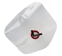 Contenedor de agua al aire libre portátil simplificado 20L con la característica plegable y el canalón fácil del acceso
