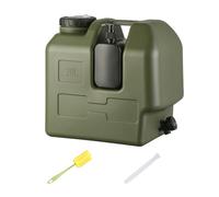 Contenedor de agua con espiga, con botella de jabón de manos, sin fugas, contenedores de agua portátiles para senderismo, picnic, viajes, supervivencia, mochileros, viajes por carretera, caza