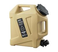 Contenedor De Agua Con Grifo,Bidón De Agua - Tanque de agua Jarra de agua para acampar de 12 litros - Contenedores de almacenamiento de agua a largo plazo, tanque de agua portátil para exteriores, cam