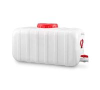 Contenedor de Agua Cubos De Plástico De Calidad Alimentaria 25L/50L/100L/150L/200L Portátil Agua Potable Depósito,Senderismo Camping Picnic Travel BBQ Tanques De Almacenamiento De Agua Domés(Size:50L)