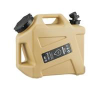 Contenedor de agua de camping - 12 litros de agua, bidón de calidad alimentaria, contenedor de almacenamiento para exteriores, depósito de agua, jarra de agua de camping, recipiente portátil para