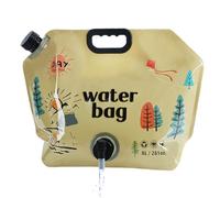 Contenedor de agua de camping | Bolsa de hidratación | Equipo de vejiga resistente al desgaste de alimenticio | Contenedor de agua de camping de gran capacidad con gran capacidad para caminar