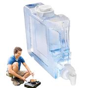 Contenedor de agua de camping con espiga, tanque portátil de 3 L/4 L