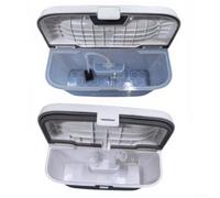 Contenedor de agua de repuesto para fregona, tanque de agua de aguas residuales limpias, para Ecovacs para Deebot N30 Pro para Omni, juego de plástico PE de 2 piezas