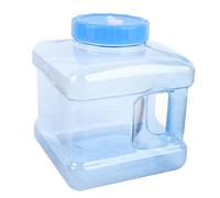 Contenedor de agua destilador de encimera, contenedor de botella de colección portátil de 5 litros, botella de repuesto de jarra de PP, máquina de agua destilada para belleza en (Blue)