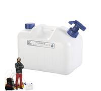 Contenedor de agua genérico con grifo - 10L/15L PE, tanque de hidratación de camping, jarra dispensador de almacenamiento | Perfecto para viajes en rutas de senderismo, comidas de picnic,