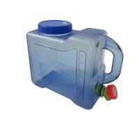 Contenedor de agua - Jarra de agua | Tanque de almacenamiento de agua transparente | de almacenamiento de agua ergonómica de 5 l y 7,5 l | Accesorios de camping de alimenticio, contenedor