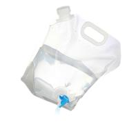 Contenedor de Agua para Acampar,Bolsa de Almacenamiento de Agua Transparente de alimenticio para Acampar y Hacer Senderismo - Recipiente de con asa para Comer al Aire Libre