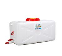 Contenedor de agua para exteriores, viajes y camping, tanque de agua, cubo rectangular para recolección de agua de lluvia, cubo enzimático, barril cúbico de plástico de gran capacidad (tamaño_nom