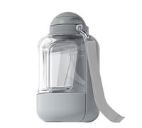 Contenedor de agua para perros, botella de bebida para mascotas, dispensador de agua al aire libre, gran capacidad, vajilla de viaje