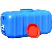 Contenedor de agua para viajes al aire libre, tanque de agua multifuncional, cubos de plástico aptos para alimentos, ideales para acampar y hacer senderismo. Contenedor de agua (tamaño: 100 L).