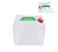 Contenedor De Agua Plegable - Camping Plegable Pucha De Almacenamiento Watter | Cantina De Agua Portátil De Seguridad | Herramienta De Supervivencia De Soporte De Agua De Calidad Alimentaria | Equipo