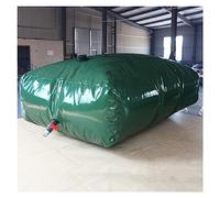 Contenedor de agua plegable for exteriores de gran capacidad de 240 a 6000 litros - Tanque de agua portátil de emergencia con grifo(1x1x0.5m/500L/132Gallon)