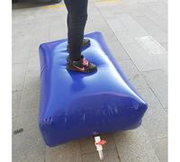 Contenedor de agua plegable, tanque de almacenamiento de agua portátil para tierras agrícolas y patio trasero