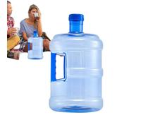 Contenedor de agua portátil, resistente a prueba de fugas, cubo multiusos para agua al aire libre con asa, perfecto para camping, , reunión en el patio trasero,