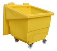 Contenedor de almacenamiento con ruedas capacidad 250 l, bajo llave