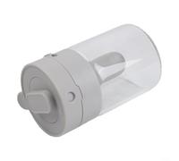 Contenedor de almacenamiento cuantitativo multifuncional para especias de cocina con sello hermético, mango conveniente y estante organizado para sal, azúcar y hierbas (gris)