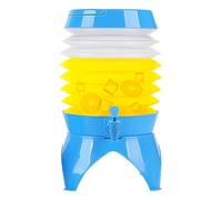 Contenedor De Almacenamiento De agua-Plegable: Tanque De agua-Portátil Con Grifo, Porta Hidratación Desmontable, Soporte De agua-Compacto Para Camping Y Viajes | Picnic De Senderismo Al Aire Libre Y S